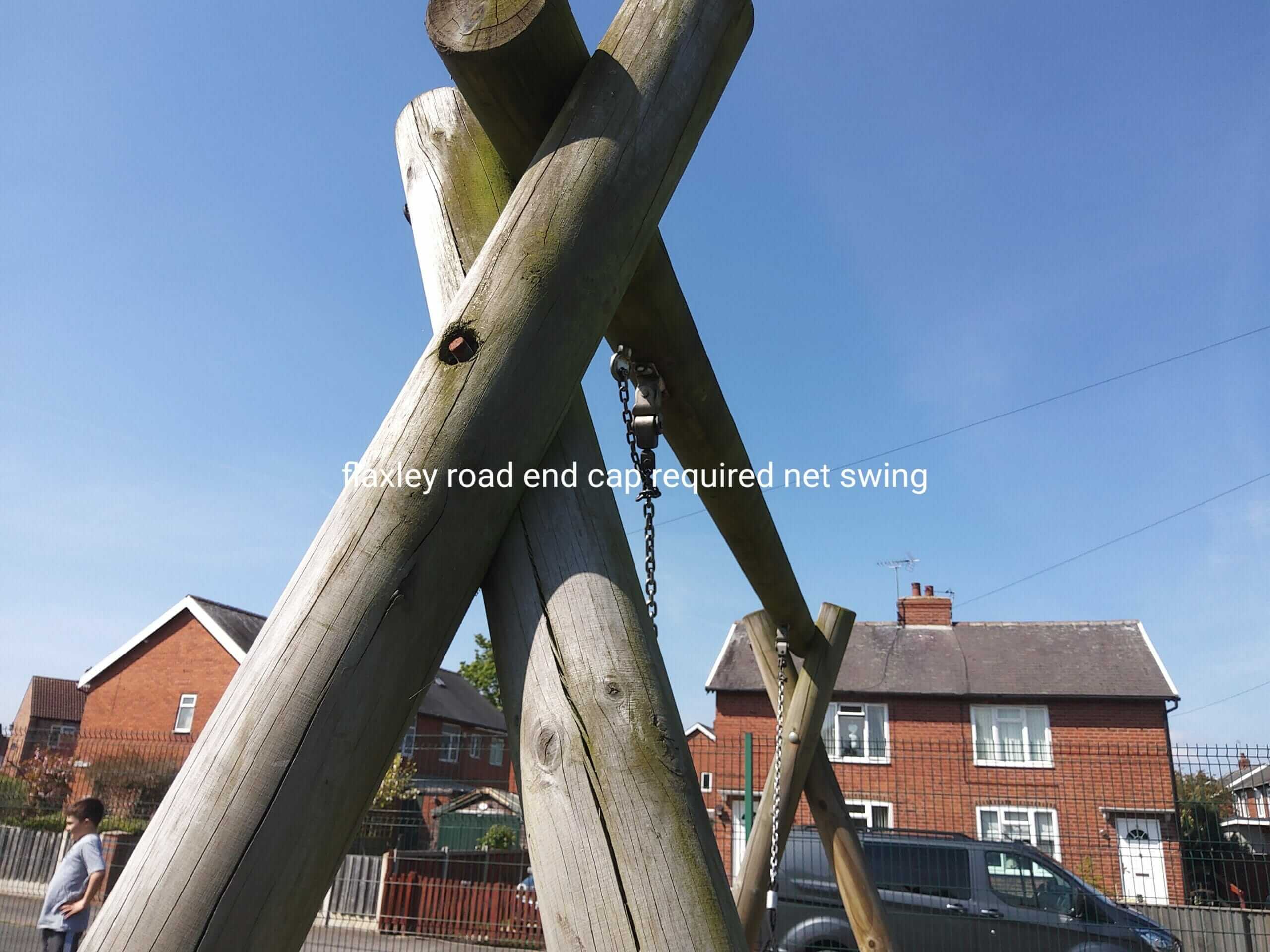Flaxley Road net swing