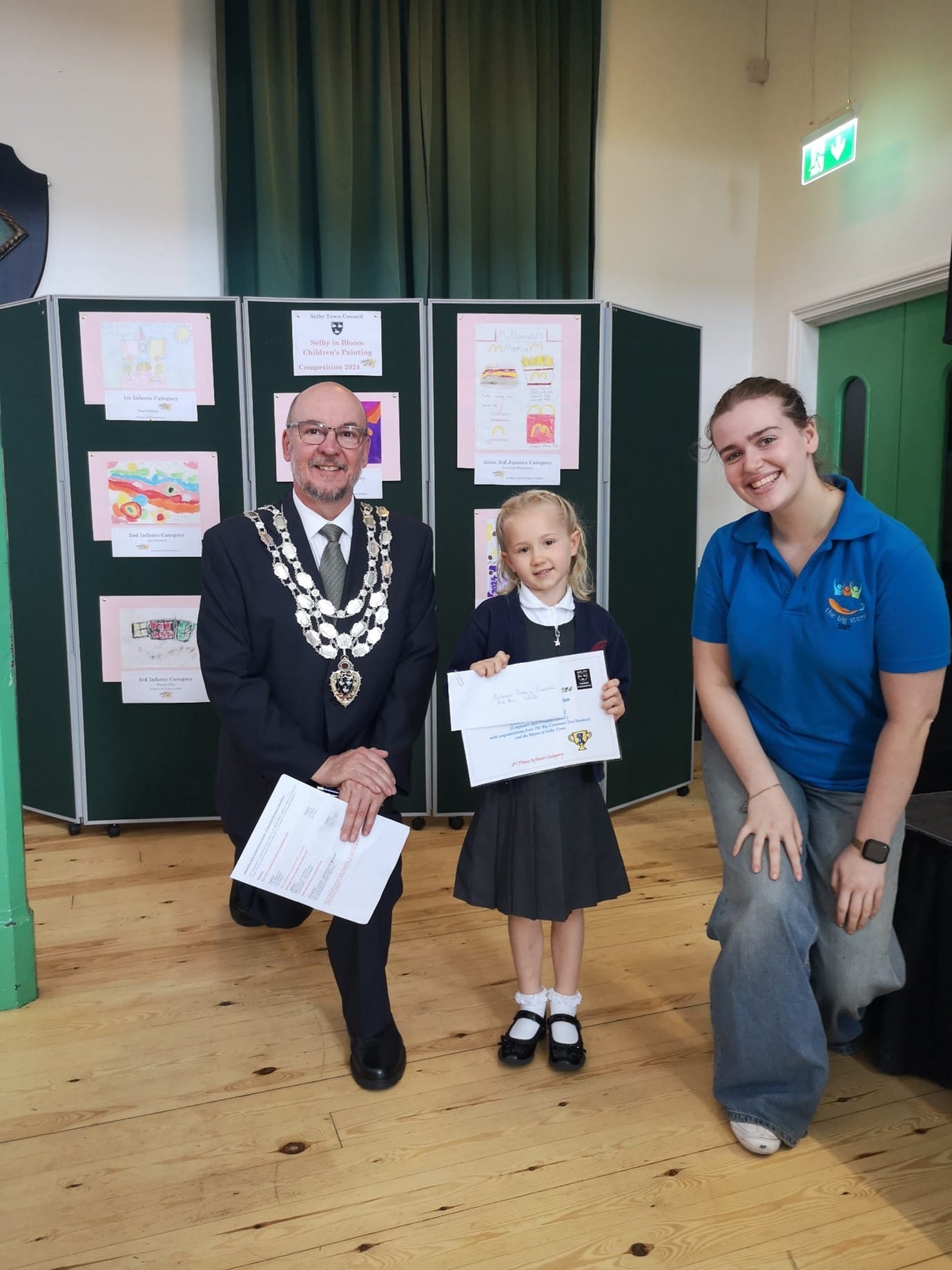 Winners of the school painting competition 6