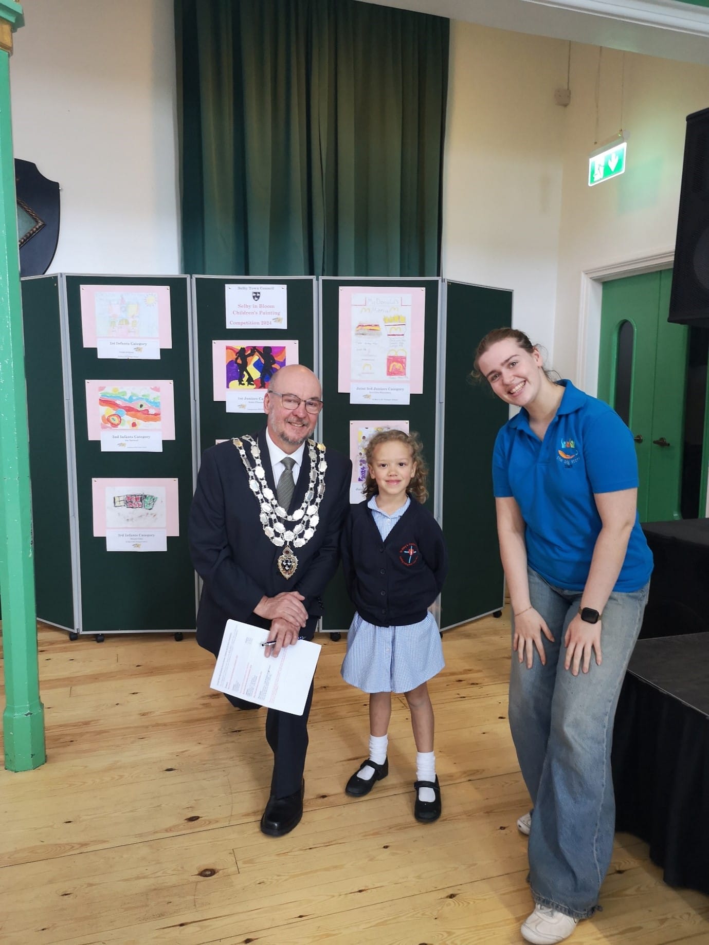 Winners of the school painting competition 5