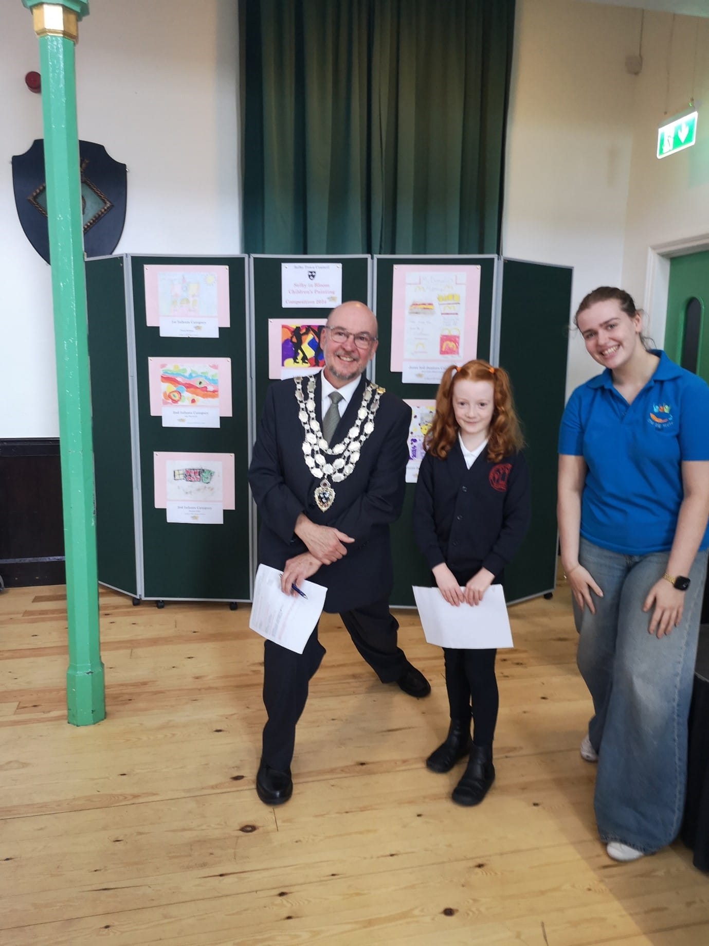 Winners of the school painting competition 3