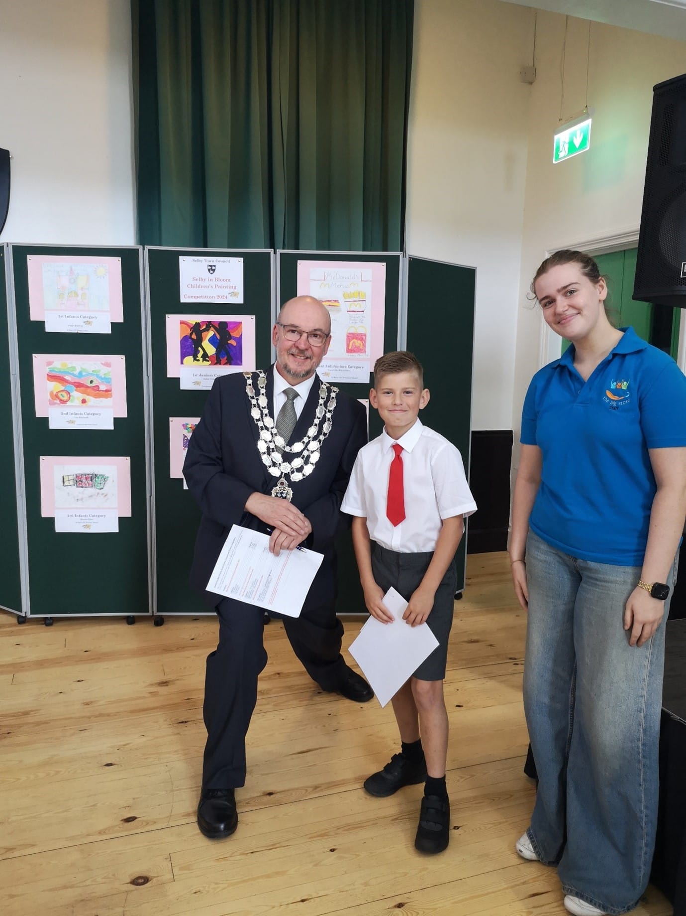 Winners of the school painting competition 2