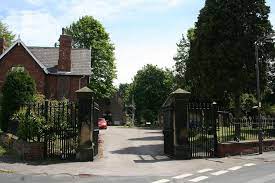Cemetery Lodge at the Selby Cemetery