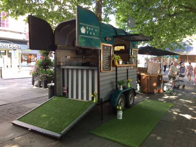 Photo of Nan's Van, one of this year's traders