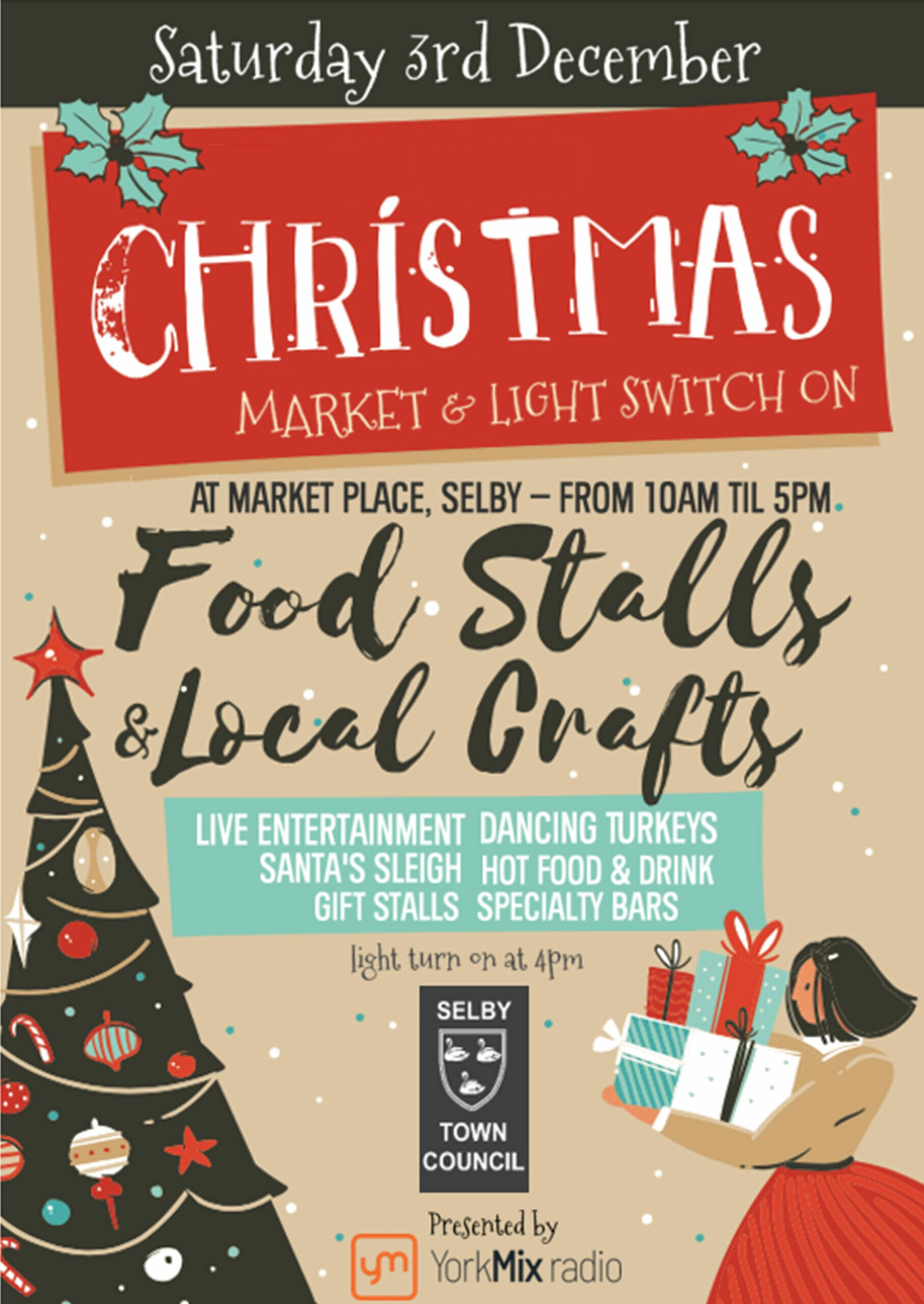 Selby’s Christmas Market & Light Switch On