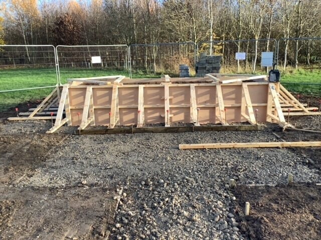 Mining wheel shuttering
